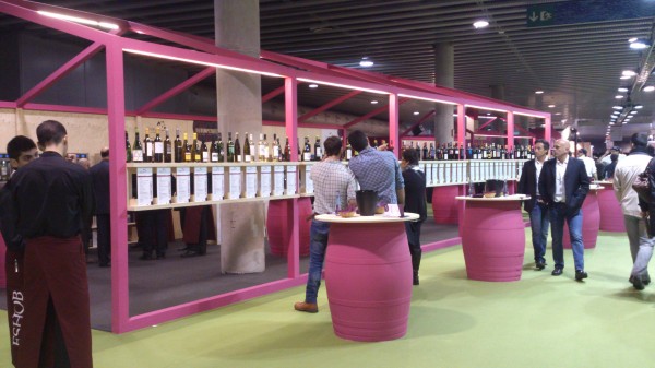 Barra de aceites AOVE en Alimentaria organizado por Food Consulting